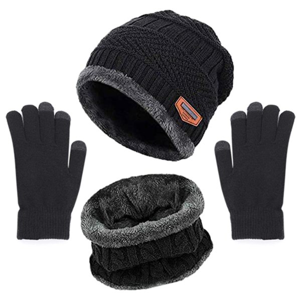Winter Warm Eaves-free Scarf Glove Set (FMY)