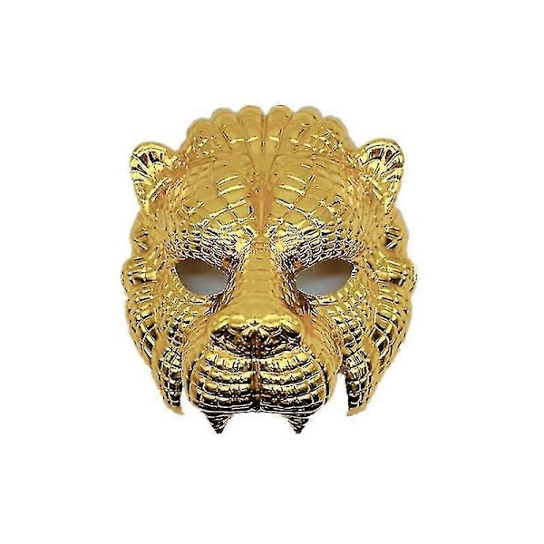 Halloween Lejonmask Lejonmask Gyllene Halloweenpresent (FMY)
