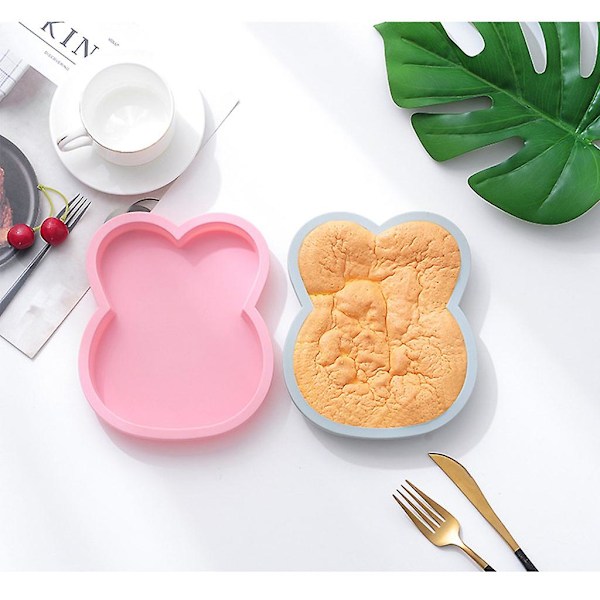 Køkken Højtemperaturbestandig Non-stick Silikonform Køkken Bagemadlavningsværktøjer (FMY) Mickey