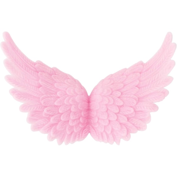 Plastänglar för pyssel, Rosa 12 st 80mm (FMY)