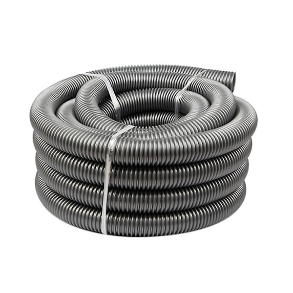 3 Meter Innerdiameter 50mm Dammsugare Gängad Slang Sugrör Bälg Dammsugarslang (FMY) gray
