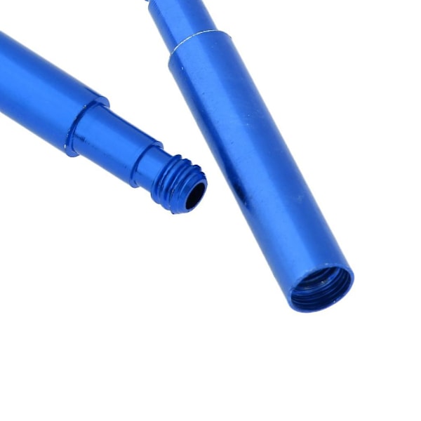 2x5 Stykker Presta Ventilforlenger for Fixed Gear Sykkel/Landeveissykkel Blå 40mm