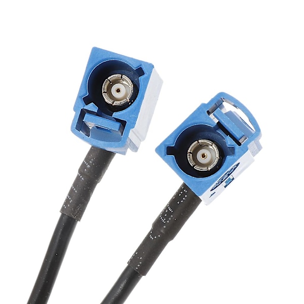 Fakra C Hanplugg til 2 x Fakra C Hunnstikk Rg174 Y-Type Splitter Kombinert Kabel (FMY)
