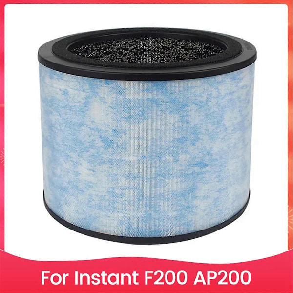 AP200 Filter for Instant F200 AP200 Luftrenser, H13 Klasse True HEPA Filter og Aktivert Kull Fi (FMY) As Shown