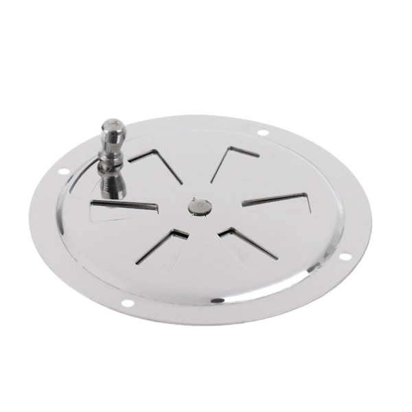 4x100mm Fjärilsbåt Rund Ventilationsgaller Marin Rostfritt Stål (FMY)