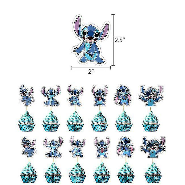 Stitch-juhlatarvikkeet, Lilo ja Stitch -syntymäpäiväkoristeet (FMY)