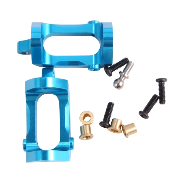 Uppgradera fjädringsarm & fram/bakre nav C-säte delar kit för Wltoys A959 A979 A959b A979b K929 Rc C  (FMY) blue