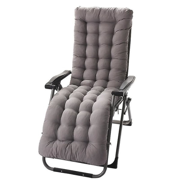 Hagestol Solstol Pude Erstatning Recliner Stol Seteputer Recliner Stol Matte  (FMY) Black 125x48x8cm