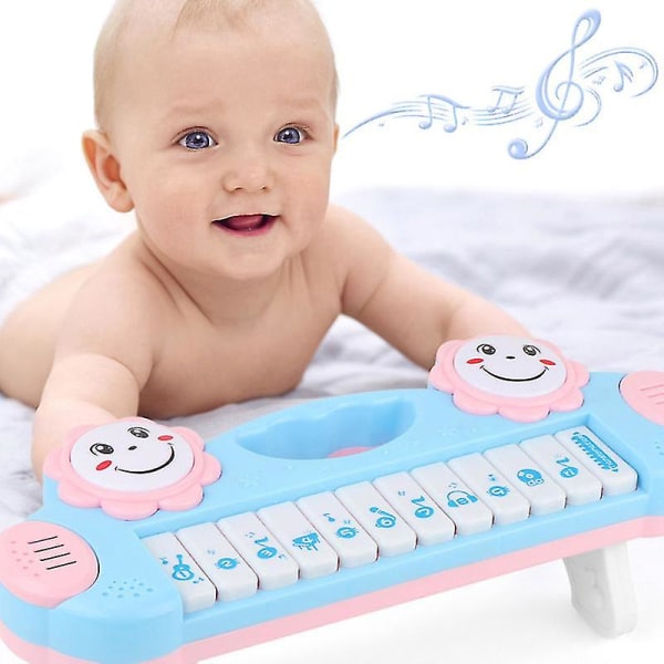 Pianomusiikkipeli Elektroninen urku Lastensoitin Vatsalihakset 12 Keys Kannettava baby sarjakuvakuvio Varhaiskasvatus (FMY)
