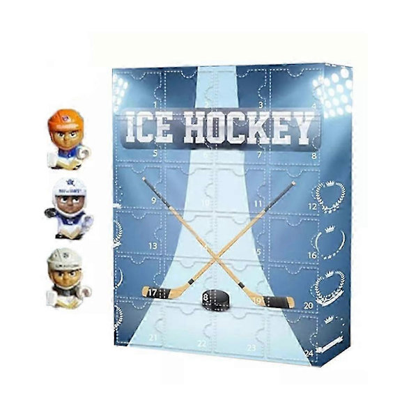Ishockey Adventskalender 2024 - Den med 24 små dører, 24 dagers nedtelling til jul (FMY)