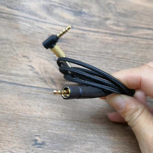 Udskiftningslydkabel til Sennheiser G4me One Game Zero Pc 373d Pc37x Gsp350 500 600 hovedtelefoner 2plug