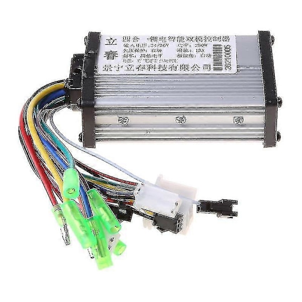 DC 24/36V 250W Harjaton Säätönopeudensäädin Skootteri Sähköpyörä Sähkömoottori (FMY)