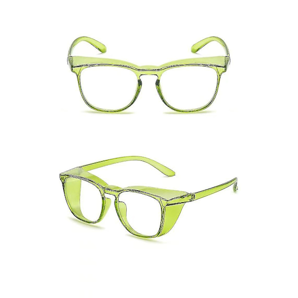 Stoggles Anti-pollen Tr90 Anti-sininen valo Goggles Anti-sumu Heinänuha Lasit  (FMY) green
