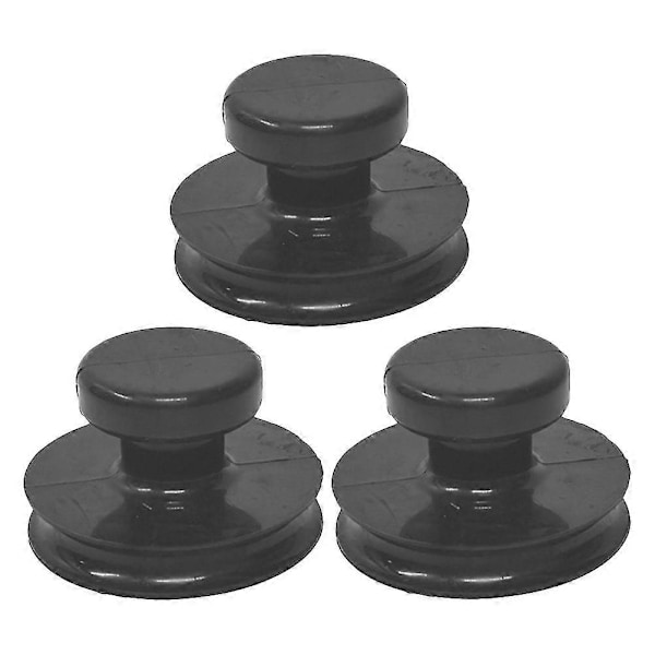 3 pcs Tibetan Singing Bowl Handle Suction Cups Sound Bowl Lifting Handle Suction Cups  (FMY)