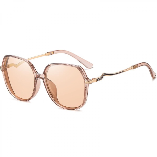 Polariserte solbriller for kvinner Menn Klassiske Trendy Stilige solbriller 100 % UV-beskyttelse (FMY)