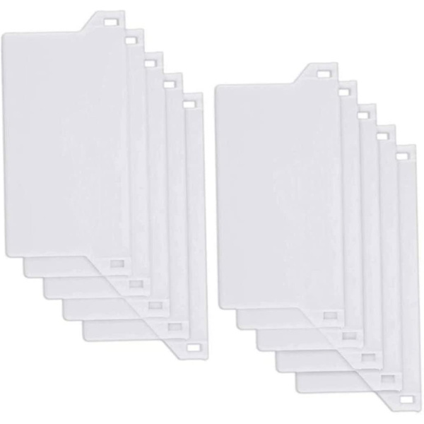 Vertikala Persienner Bottenvikter Reservdelar Viktbyte För 127mm Lameller 10st 14x12.5x5cm,artiklar F  (FMY)