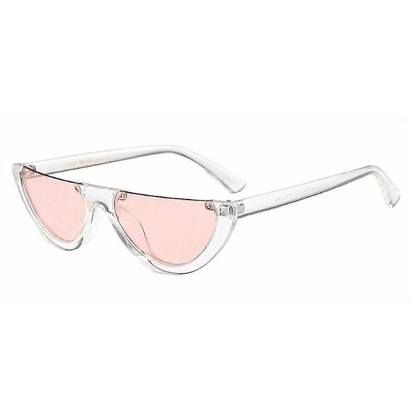 Dame og mænd Solbriller Mode Resin Polarized Personality Solbriller Trend Retro Glasses, pink (FMY)