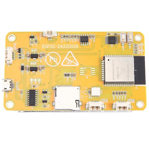 Esp32 För Lvgl Wifi & Bluetooth Utvecklingskort 240x320 Smart Display Skärm 2.8 Tum Lcd Tft Modul Med Touch (FMY)