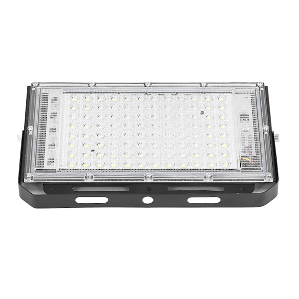 100W LED-ulkovalaisin, erittäin kirkas 10000 lumenia, 120 asteen säde, kylmä valkoinen, IP66 vedenkestävä, 220-240V (FMY) as the picture shows