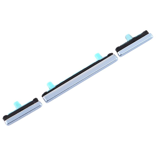 For Samsung Galaxy S8 G950/S8+ G955 3 stk/sett OEM På/Av og Volum Sideknapper  (FMY) Blue Samsung Galaxy S8