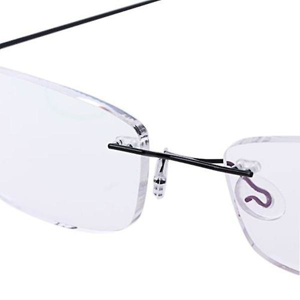 Lesebriller Spectacle memory Titanium  (FMY) silver Strength-300