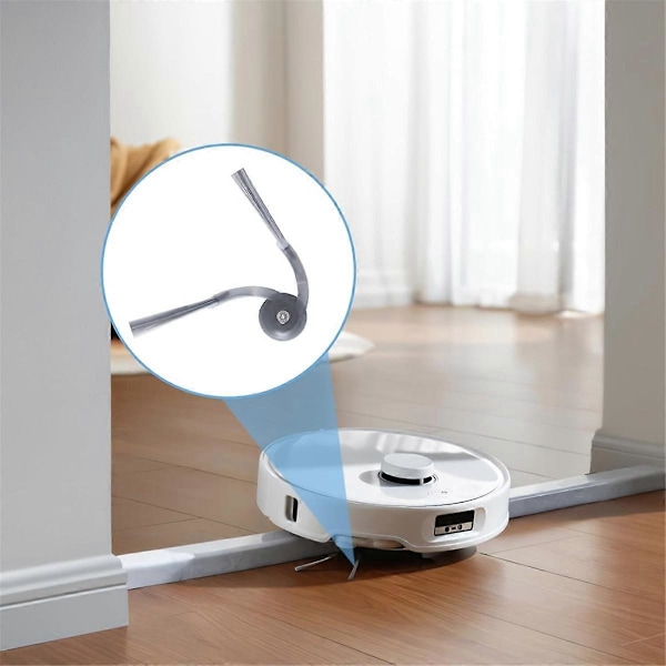 Sidebørster for Roborock Q Revo Curv Erstatningsdeler Tilbehør (FMY)