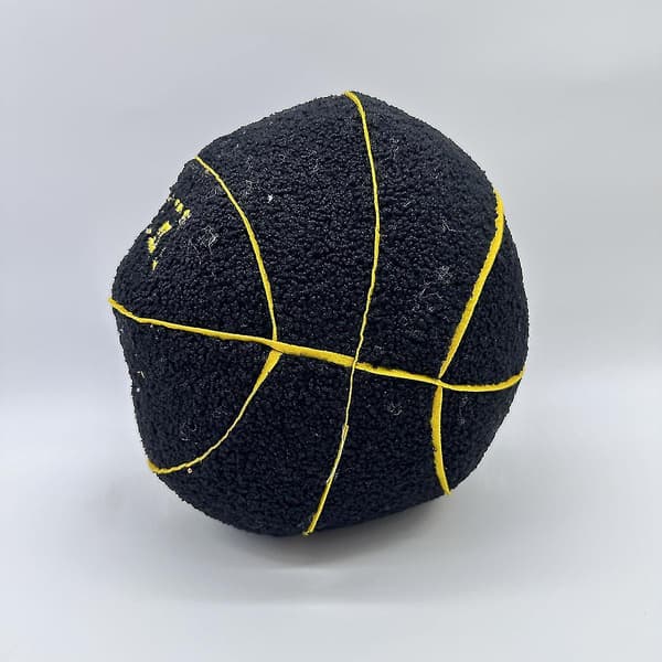 Basketbollspluffy leksak för inomhusbruk (FMY) Black