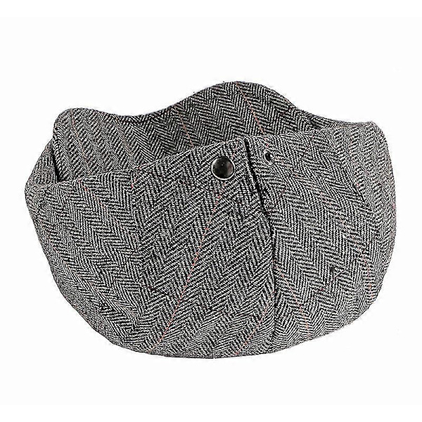 Klassisk Beret med Justerbar Topp för Medelålders och Äldre (grå) (FMY) grey