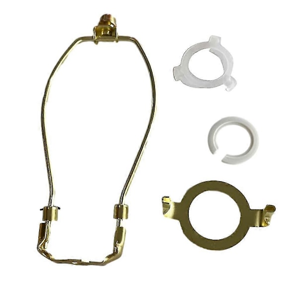 Irrotettava lampunpidike nuppineulalla pöytä- ja lattiavalaisimiin, tyylikäs (FMY) Gold 8 inch