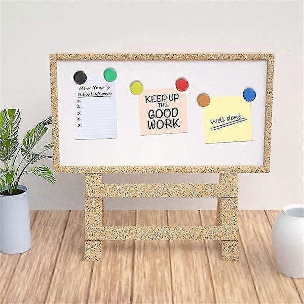 60 magneetin pakkaus, valkotaulumagneetit, magneetit sopivat magneettitaululle, magneetit, jääkaappi, värikkäät pyöreät magneetit, vahvat (FMY) mixed color