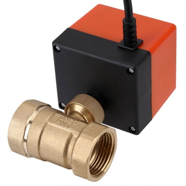 Dn20/dn25 220v 4w Elektrisk Motoriseret Kugleventil 2 Vejs 3 Tråds Messingventiler Værktøj  (FMY) DN20-2Wage