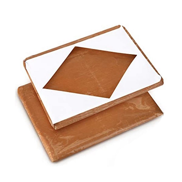 2 st värmepressöverdrag för värmepressplatta, 12 x 15 tum värmepressöverdrag värmebeständigt för sublimatio  (FMY) Coffee Color  White