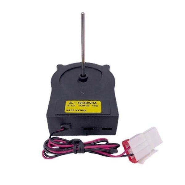 Jäähdytyspuhaltimen moottori jääkaappiin DL-5985DWRA DV12V 1400RPM Jääkaapin jäähdyttimen pakastimen osat js (FMY)