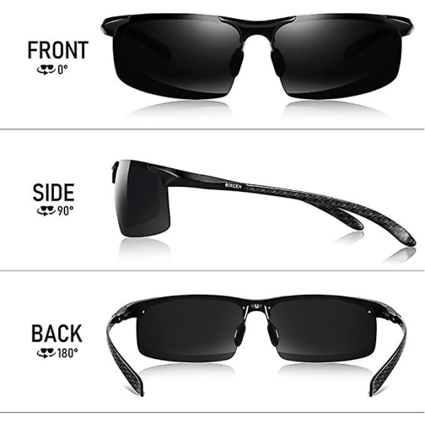 Travel Beach herresolbriller Polariserte solbriller Cool (FMY)