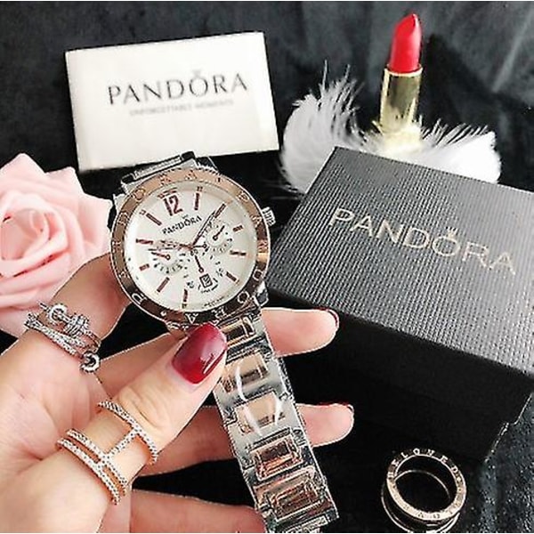 Stainless Steel Women's Watch Pandora Jam Tangan Wanita Pandora Jam Tangan  (FMY)