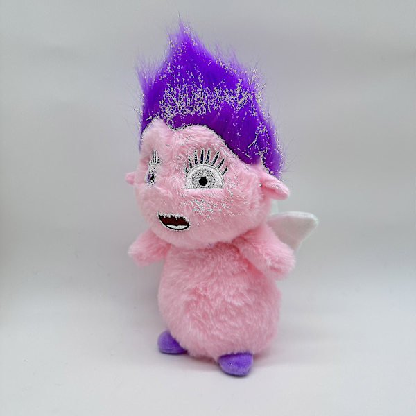 Søt Bibble utstoppet åndedyr leketøy samleobjekt Kawaii plysj dukke unik gave til gutter og jenter  (FMY) Bibble Pink