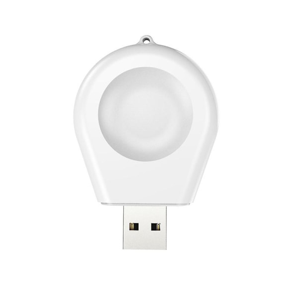 Trådløs lader for Huawei GT4 Watch 4Pro, vanndråpeform, bærbar USB-lader (FMY) White