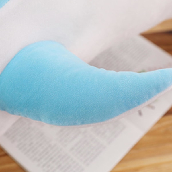 Delfiinin muotoinen pehmolelu tyyny (FMY) Blue 30cm