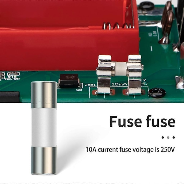 Keramisk sikring for multimeterinstrument 600mA 10A Keramisk britisk pluggsikring (FMY) 20