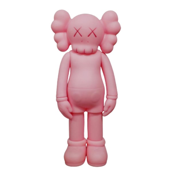 8 tommers Kaws figurmodell kunst actionfigur, til bursdagsfestgaver, jul, halloween, livsdekorasjon, for barn og voksne (FMY) Pink