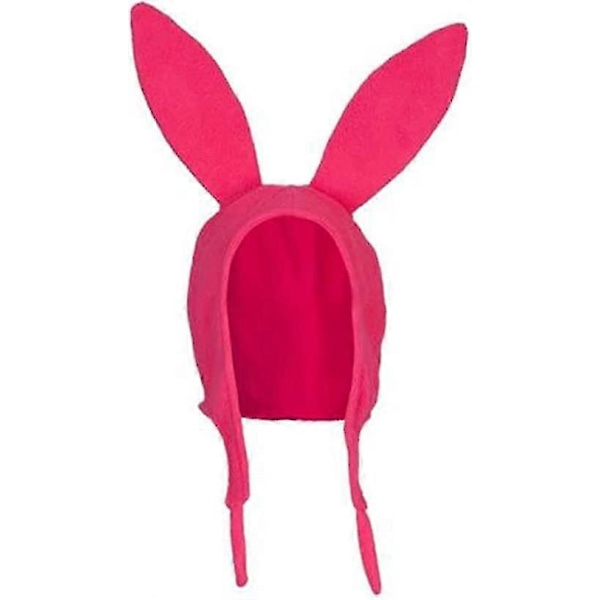 Bob's Louise Kaninørehatt Burgers Beanie Halloween Jul Kostyme Cosplay Kaninørehatt (FMY) Adult