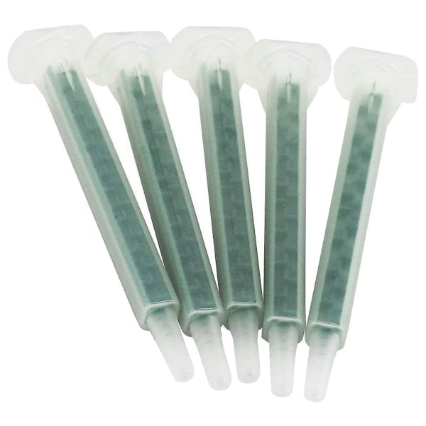 40 stk. Epoxy Blandemundstykke Elektrostatisk Blandemundstykke Spids 50ml/1.7oz (1:1/1:2 Forhold) 16 Elementer  (FMY) as shown