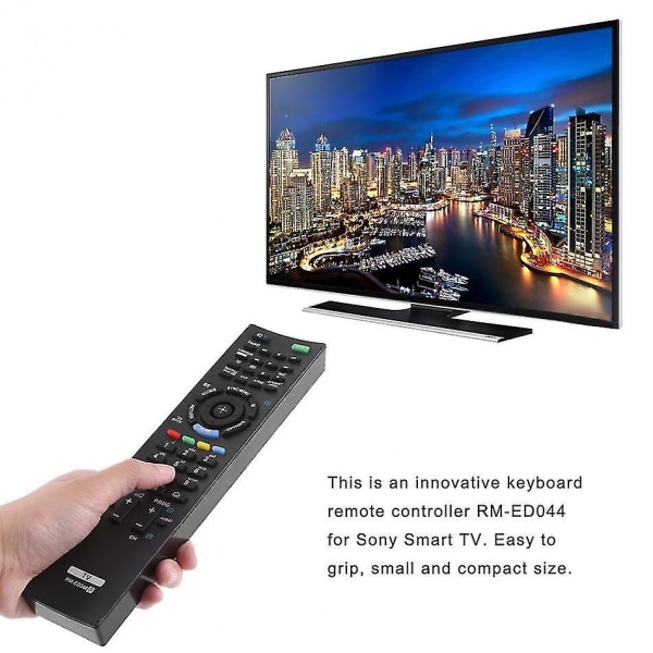 Universal Rm-ed044 ersättning för fjärrkontroll Sony HDTV LED (AM4)