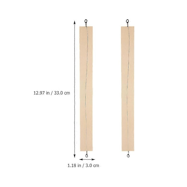 2 Sarjaa Lämpösaumauslaitteiden Tiivistysnauhat Käsipainevakuumisaumauslaitteen Lämmityselementit (FMY) 33.00X3.00X0.10CM