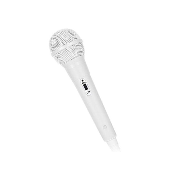 2023 Ny Trådbunden Karaoke Mikrofon för Barn Flickor Pojkar Handhållen Dynamisk Mikrofon, Karaoke Högtalare för Barn Småbarn Mikrofon för Sång White