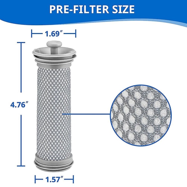 Pre Hepa filter til A10/a11 Hero A10/a11 til Pure One S11/s12 serie ledningsfri støvsugere Reservedele1