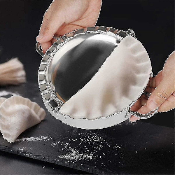 Stor Empanada Maker, 15 cm Empanadapress i Rostfritt Stål, Bakverktyg, Fickpaj (FMY)