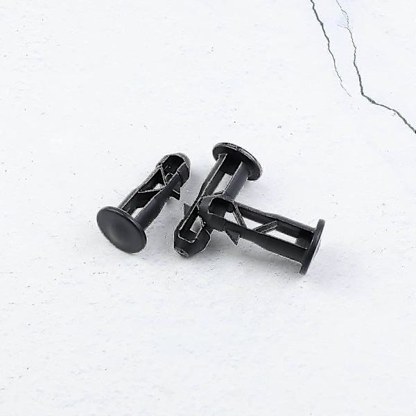 3 Paria Saranoita, Saranoita Tapit Roskakorin Kannelle, Sopii 240/120/100/60l Ulkokäyttöön, 65mm X 18mm, Musta Muovi (FMY)