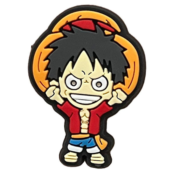 36 kpl/setti Anime One Piece -aiheiset kenkäkoristeet, tukkeja, kenkien tarvikkeita, aikuisille ja lapsille (FMY)