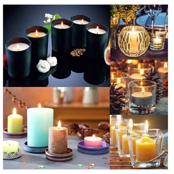 100 stk. Candle Wicks Lys Væger Lys Væge til Fremstilling 15 CM zdq